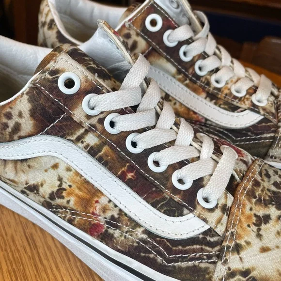 Vans Old Skool Tie-Dye Brown Colorway Sneakers - Picture 5 of 13